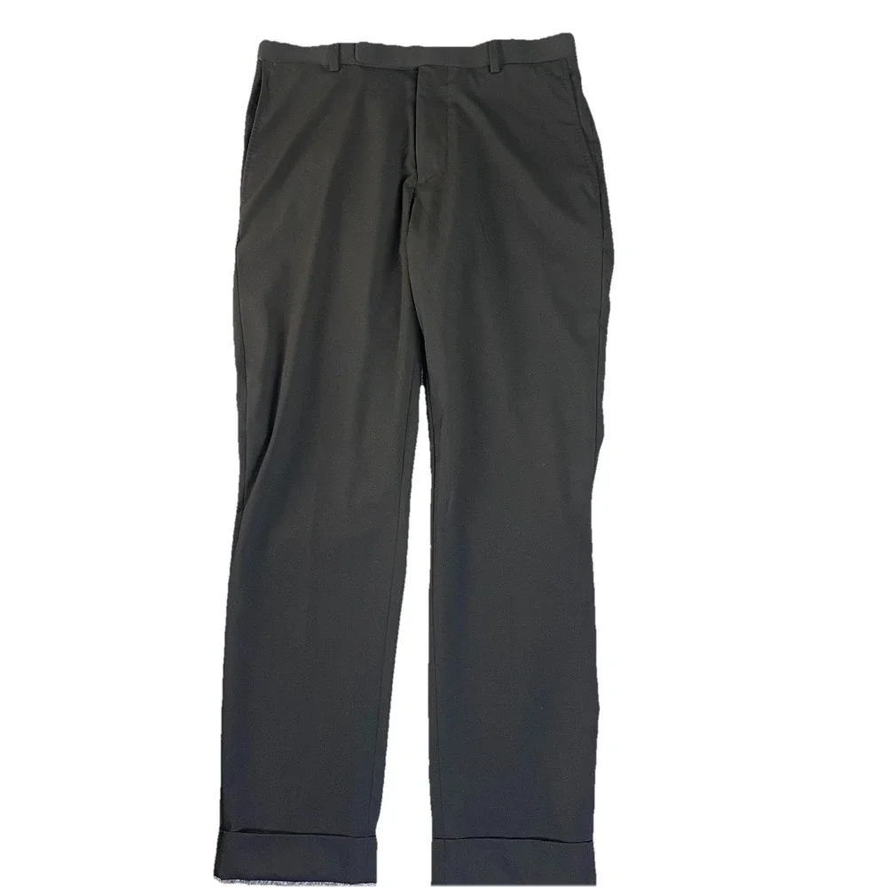 Polo Ralph Lauren Chester P Trousers Twill Mens 30x30 Black Preppy Academia $200